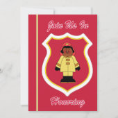 Uitnodiging tot uittreding uit de zwarte brandweer (Voorkant)