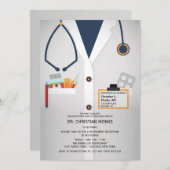 Uitnodiging tot uittreding uit het medisch persone (Voorkant / Achterkant)