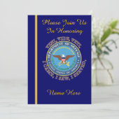 Uitnodiging tot uittreding uit het ministerie van (Staand voorkant)