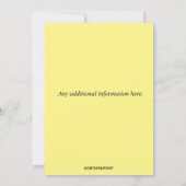 Uitnodiging tot uittreding uit het Pet van de werk (Achterkant)