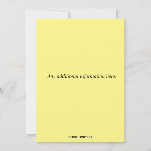 Uitnodiging tot uittreding uit het Pet van de werk (Achterkant)