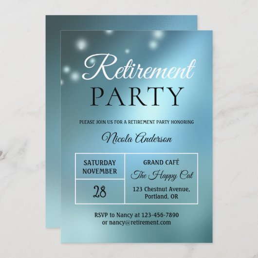 Uitnodiging tot uittreding uit uitzetting voor Ele (Voorkant / Achterkant)