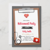 Uitnodiging tot uittreding uit verpleegkundige (Voorkant)