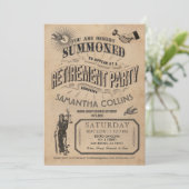 Uitnodiging tot uittreding van advocaten - partije (Staand voorkant)