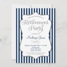 Uitnodiging tot uittreding van de marine Blue Silv