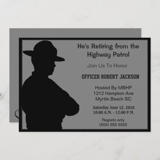 Uitnodiging tot uittreding van de troepenmacht van (Voorkant / Achterkant)