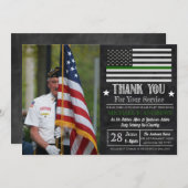 Uitnodiging tot uittreding van militair personeel (Voorkant / Achterkant)