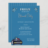 Uitnodiging tot uittreding van politieagenten (Voorkant / Achterkant)