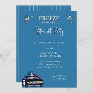 Uitnodiging tot uittreding van politieagenten