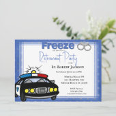 Uitnodiging tot uittreding van politieagenten (Staand voorkant)