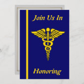 Uitnodiging tot uittreding van verpleegster Caduce (Voorkant / Achterkant)