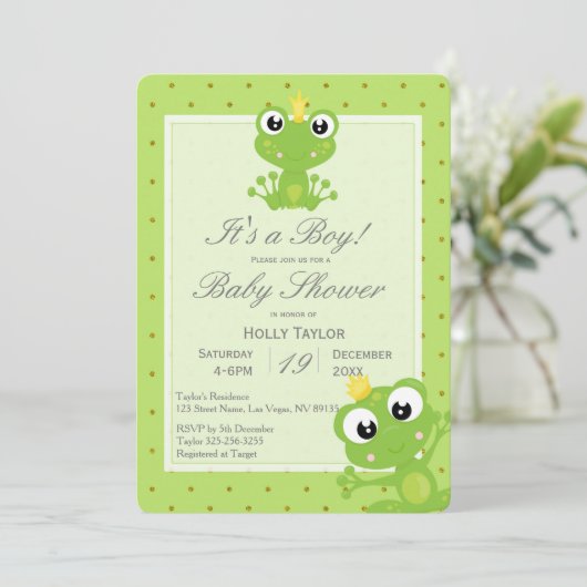 Uitnodiging tot uitvinding van gepersonaliseerd Ba (Staand voorkant)