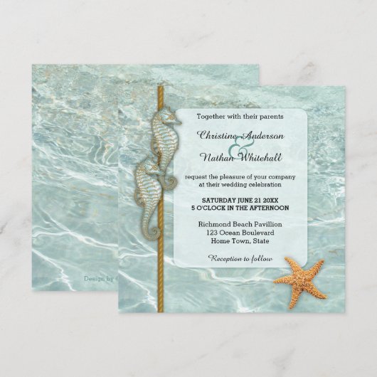 Uitnodiging tot uitwijking van de Nautical Aqua We (Voorkant / Achterkant)