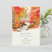 Uitnodiging tot uitwijking van de ridtische Herfst (Staand voorkant)