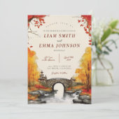 Uitnodiging tot uitwijking van de ridtische Herfst (Staand voorkant)