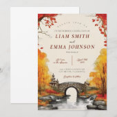 Uitnodiging tot uitwijking van de ridtische Herfst (Voorkant / Achterkant)