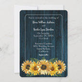 Uitnodiging tot uitwijking van de Rustic Blue Sunf (Voorkant)