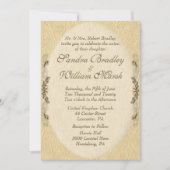 Uitnodiging tot uitwijking van elegante lederen (Voorkant)