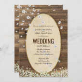 Uitnodiging tot uitwijking van het Rustische  Bloe (Voorkant / Achterkant)