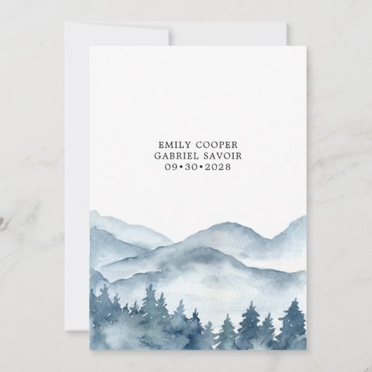 Uitnodiging tot uitwijking van het Waterverf bos (Achterkant)