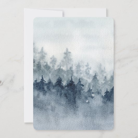 Uitnodiging tot uitwijking van het Waterverf bos (Achterkant)