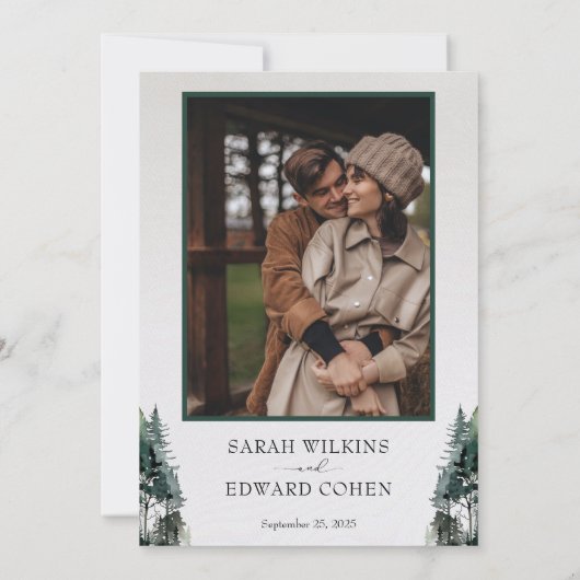 Uitnodiging tot uitwijking van het Waterverf bos (Achterkant)