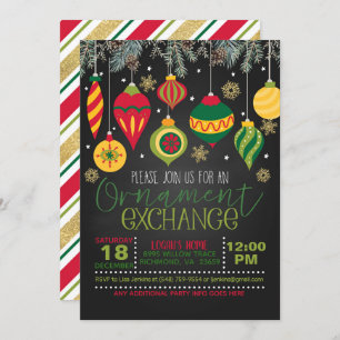 Uitnodiging tot uitwisseling voor sierdoeleinden -