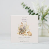 Uitnodiging tot uitzenden van Pasen (Staand voorkant)