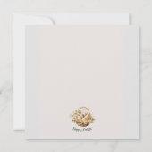 Uitnodiging tot uitzenden van Pasen (Achterkant)