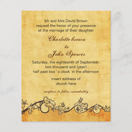 Uitnodiging tot uitzending van begrotingsprustic A (Achterkant)