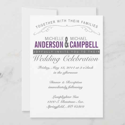 Uitnodiging tot uitzending van bruiloft in Rustic  (Voorkant)