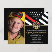 Uitnodiging tot uitzending van budgetfotobrandblus (Voorkant / Achterkant)