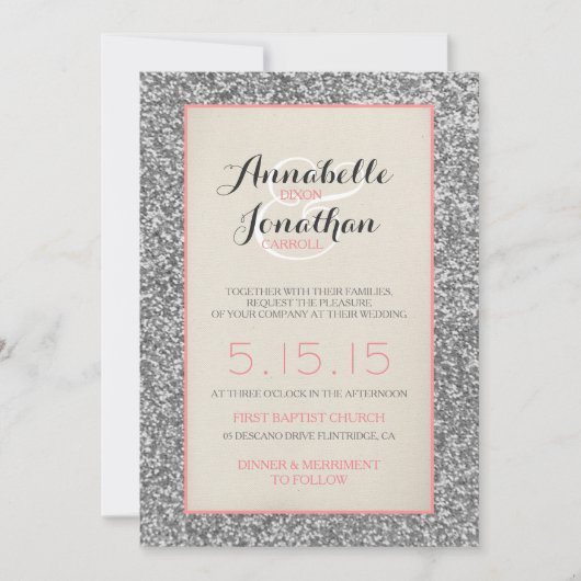 Uitnodiging tot uitzending van de aankondiging van (Voorkant)