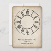 Uitnodiging tot uitzending van de klok over uitwij (Voorkant)