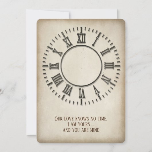 Uitnodiging tot uitzending van de klok over uitwij (Voorkant)