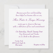 Uitnodiging tot uitzending van de Rainbow Wedding- (Achterkant)