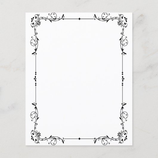 Uitnodiging tot uitzending van deoratief grensverk flyer (Achterkant)