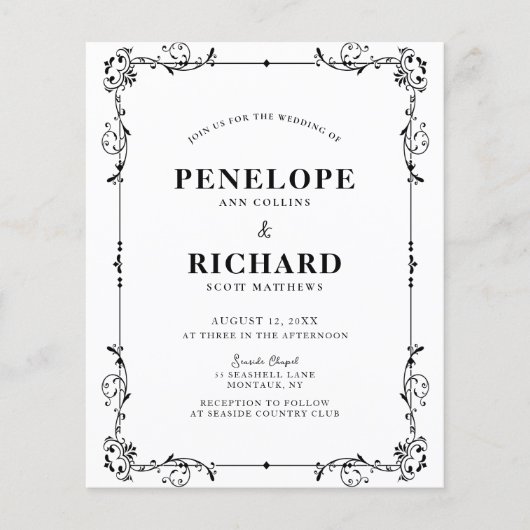 Uitnodiging tot uitzending van deoratief grensverk flyer (Voorkant)