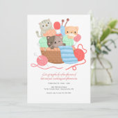 Uitnodiging tot uitzending van een cirkel (Staand voorkant)