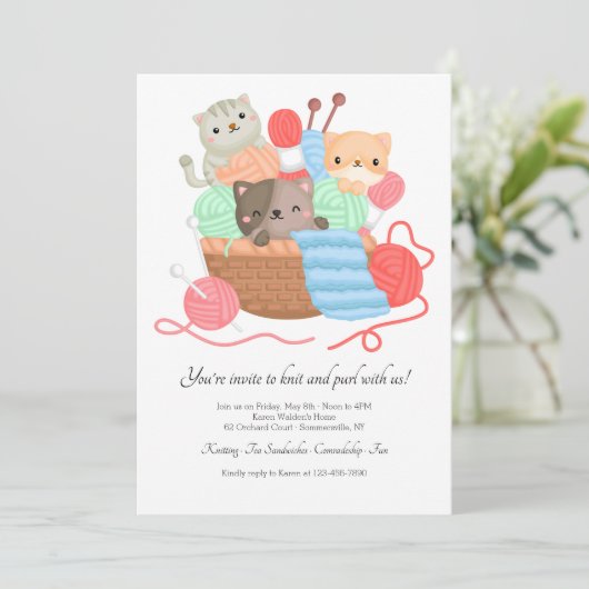 Uitnodiging tot uitzending van een cirkel (Staand voorkant)