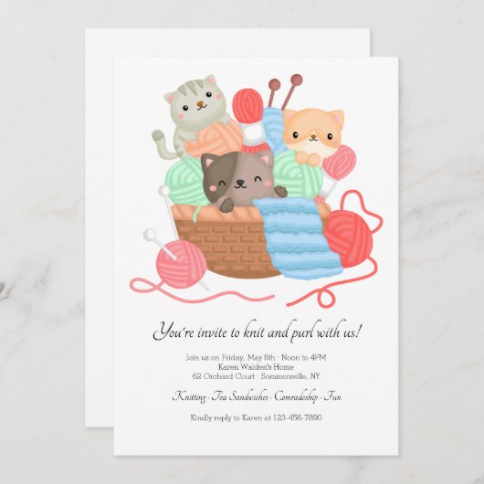 Uitnodiging tot uitzending van een cirkel (Voorkant / Achterkant)