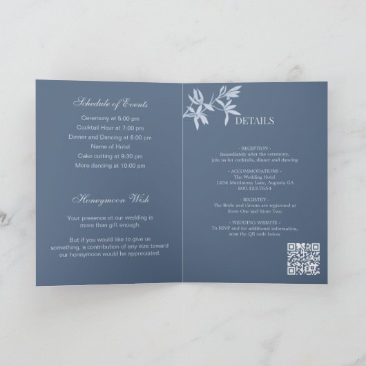 Uitnodiging tot uitzending van een langwerpige wed (Binnen)