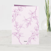 Uitnodiging tot uitzending van een langwerpige wed (Achterkant)