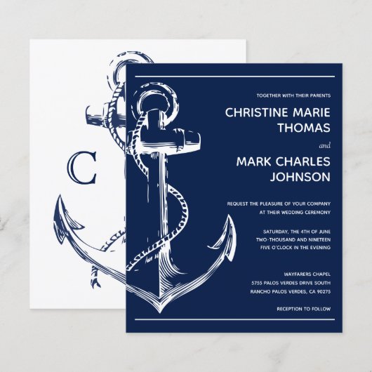 Uitnodiging tot uitzending van een Nobelprijsvraag (Voorkant / Achterkant)