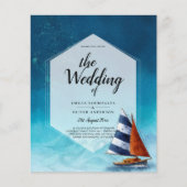 Uitnodiging tot uitzending van een notionele wedde flyer (Voorkant)