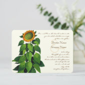 Uitnodiging tot uitzending van een roestvrij Roman (Staand voorkant)