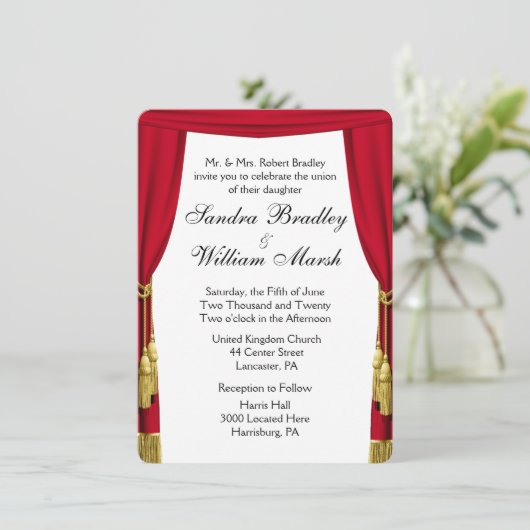 Uitnodiging tot uitzending van een wedstrijd over (Staand voorkant)