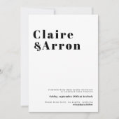 Uitnodiging tot uitzending van Elegant en Trendy W (Voorkant)