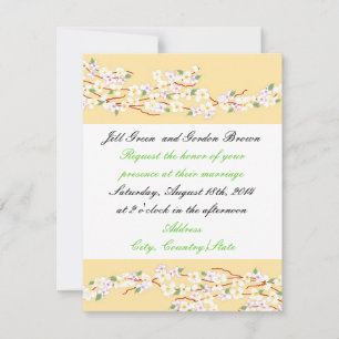 Uitnodiging tot uitzending van Elegant Yellow Blos