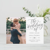 Uitnodiging tot uitzending van etherische boodscha (Staand voorkant)